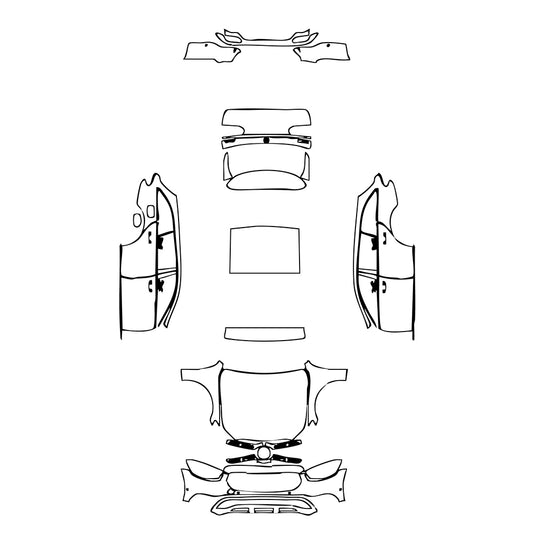 Pre-Cut PPF Mercedes-Benz E Class Wagon Estate All-Terrain 2021 - PPF-Kits