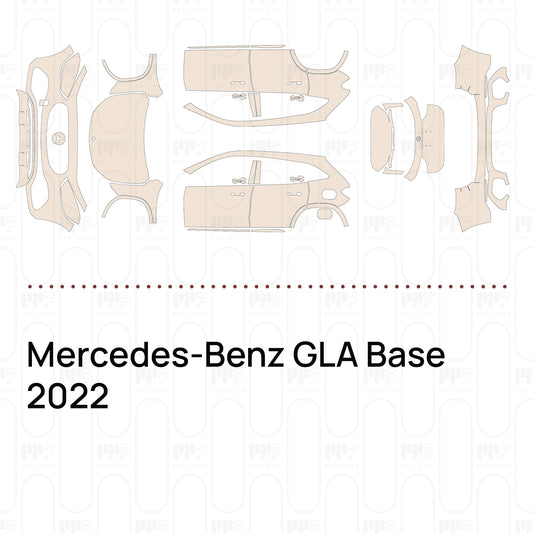 Voorgesneden PPF Mercedes-Benz GLA Base 2022