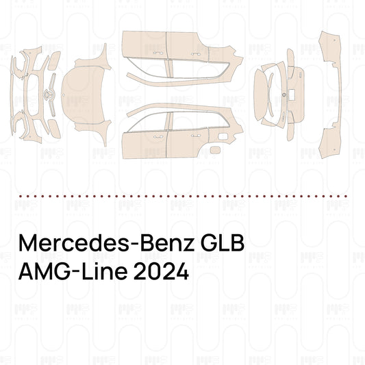 Voorgesneden PPF Mercedes-Benz GLB AMG-Line 2024