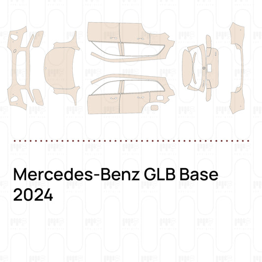 Voorgesneden PPF Mercedes-Benz GLB Base 2024