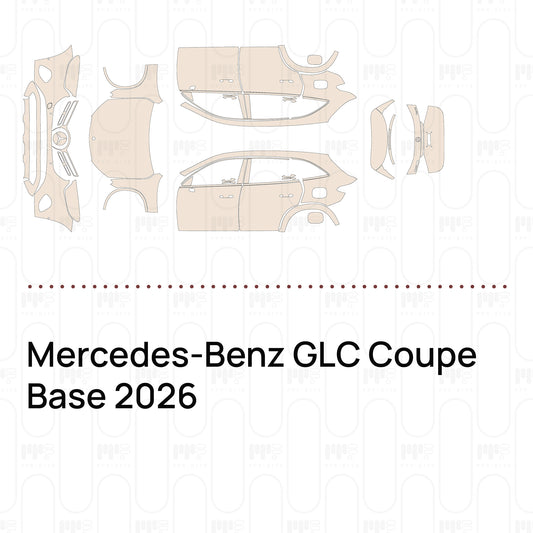 Voorgesneden PPF Mercedes-Benz GLC Coupe Base 2026