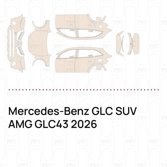 Voorgesneden PPF Mercedes-Benz GLC SUV AMG GLC43 2026