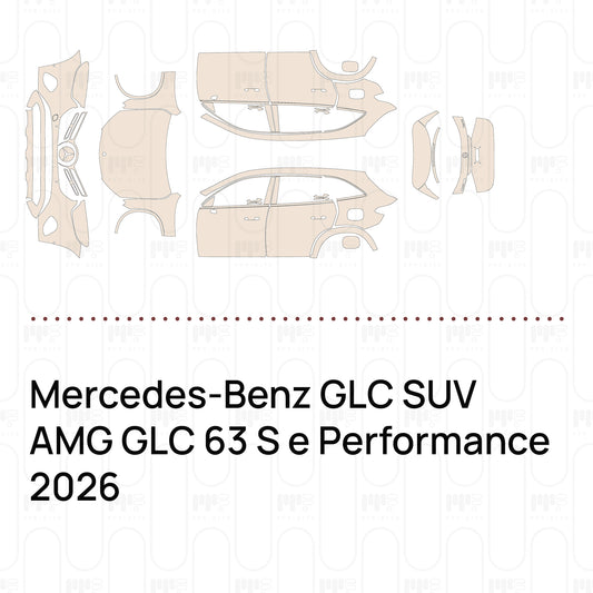Voorgesneden PPF Mercedes-Benz GLC SUV AMG GLC 63 S e Performance 2026