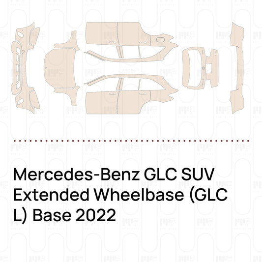 Voorgesneden PPF Mercedes-Benz GLC SUV Extended Wheelbase (GLC L) Base 2022