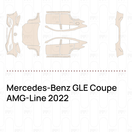 Voorgesneden PPF Mercedes-Benz GLE Coupe AMG-Line 2022