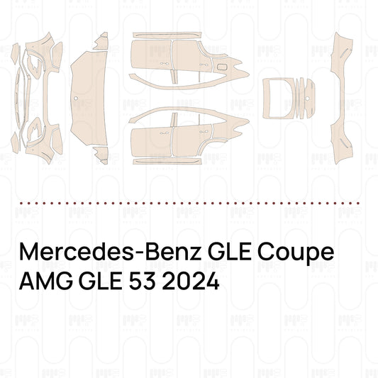 Voorgesneden PPF Mercedes-Benz GLE Coupe AMG GLE 53 2024