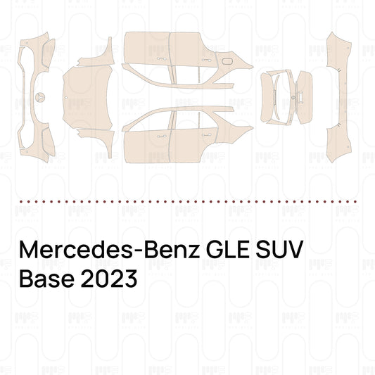 Voorgesneden PPF Mercedes-Benz GLE SUV Base 2023