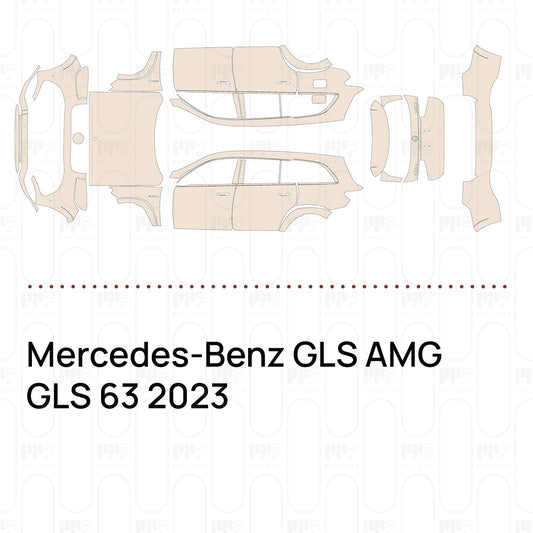 Voorgesneden PPF Mercedes-Benz GLS AMG GLS 63 2023