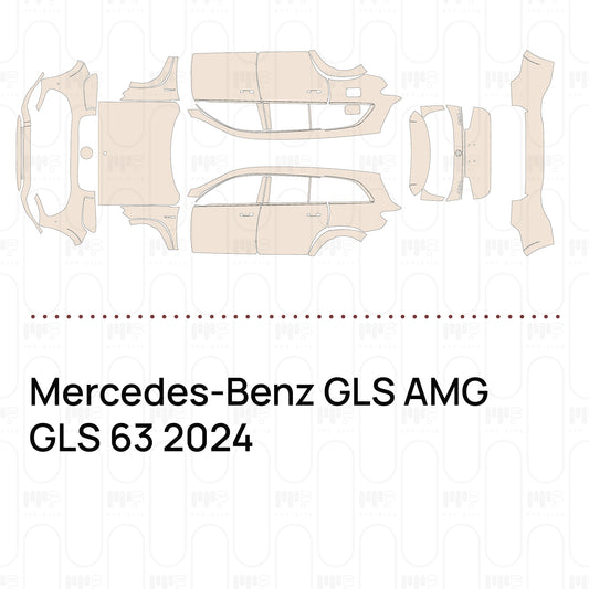 Voorgesneden PPF Mercedes-Benz GLS AMG GLS 63 2024