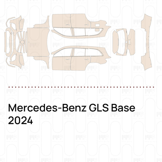 Voorgesneden PPF Mercedes-Benz GLS Base 2024