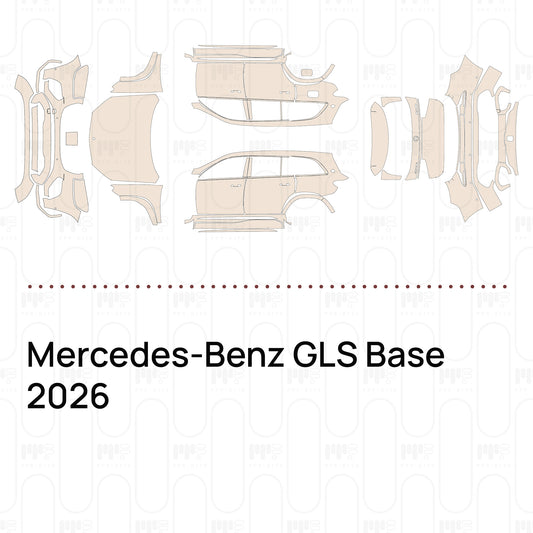 Voorgesneden PPF Mercedes-Benz GLS Base 2026