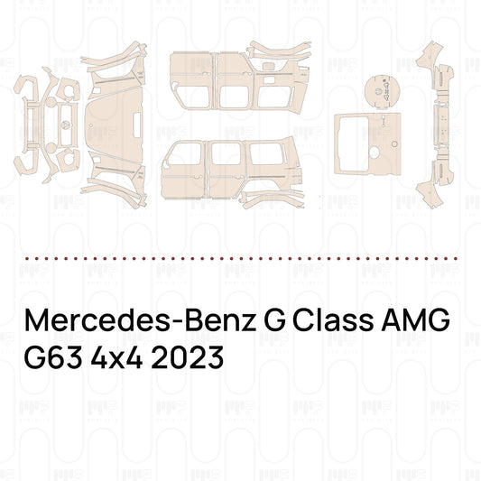Voorgesneden PPF Mercedes-Benz G Class AMG G63 4x4 2023