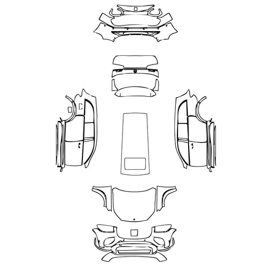 Pre-Cut PPF Mercedes-Benz Maybach GLS 2024 - PPF-Kits