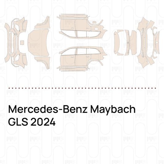 Voorgesneden PPF Mercedes-Benz Maybach GLS 2024