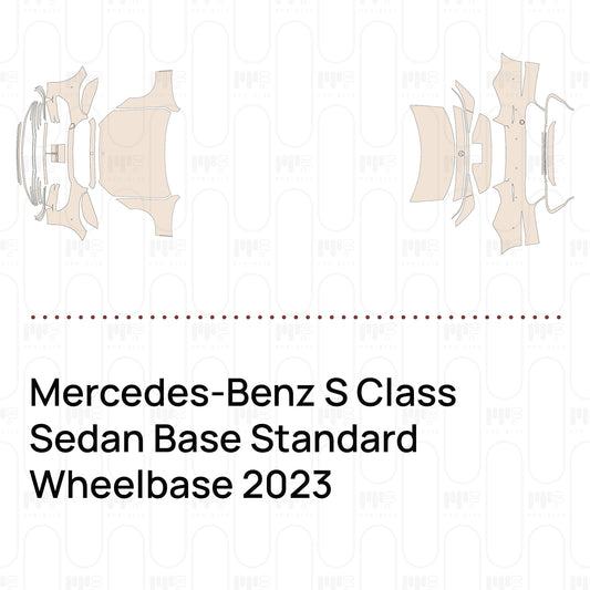 Voorgesneden PPF Mercedes-Benz S Class Sedan Base Standard Wheelbase 2023