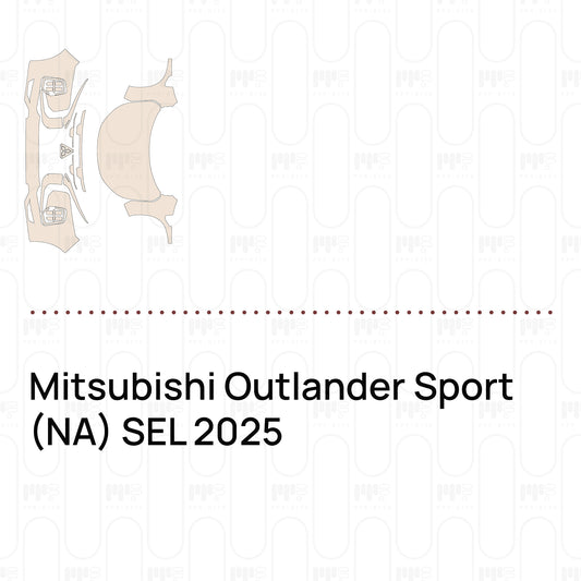 Voorgesneden PPF Mitsubishi Outlander Sport (NA) SEL 2025