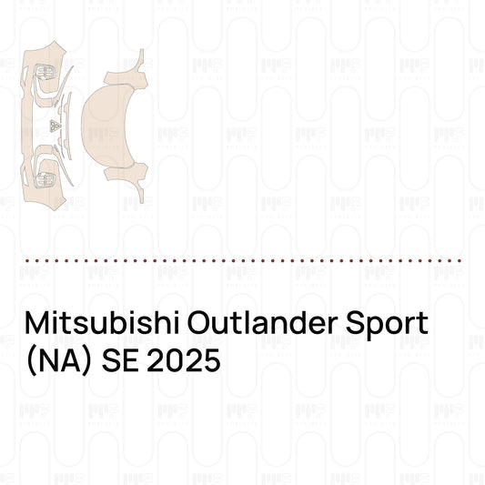 Voorgesneden PPF Mitsubishi Outlander Sport (NA) SE 2025