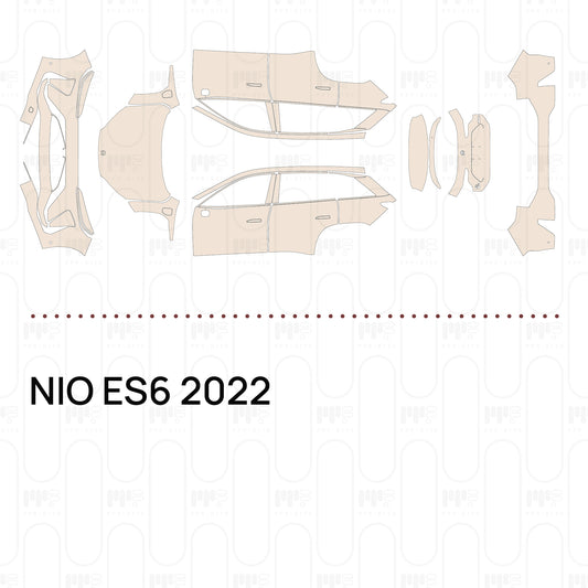 Voorgesneden PPF NIO ES6 2022