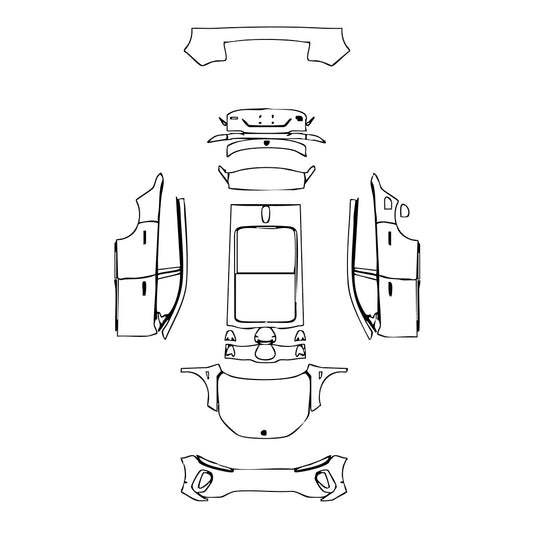 Pre-Cut PPF NIO ES6 2023 - PPF-Kits