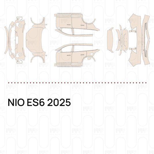 Voorgesneden PPF NIO ES6 2025