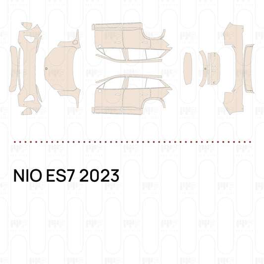 Voorgesneden PPF NIO ES7 2023
