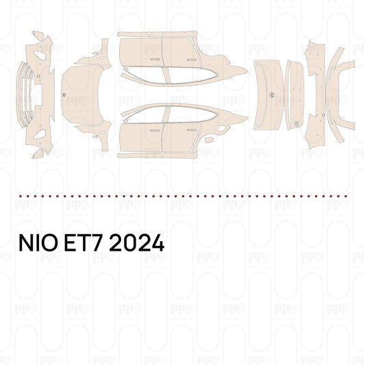 Voorgesneden PPF NIO ET7 2024