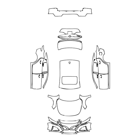 Pre-Cut PPF Nissan Altima (US) SR 2025 - PPF-Kits