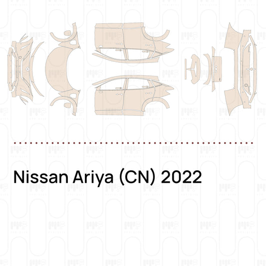 Voorgesneden PPF Nissan Ariya (CN) 2022