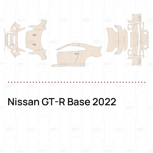 Voorgesneden PPF Nissan GT-R Base 2022