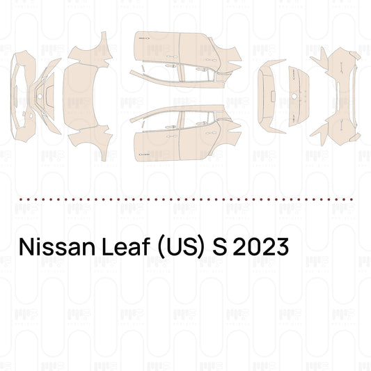 Voorgesneden PPF Nissan Leaf (US) S 2023
