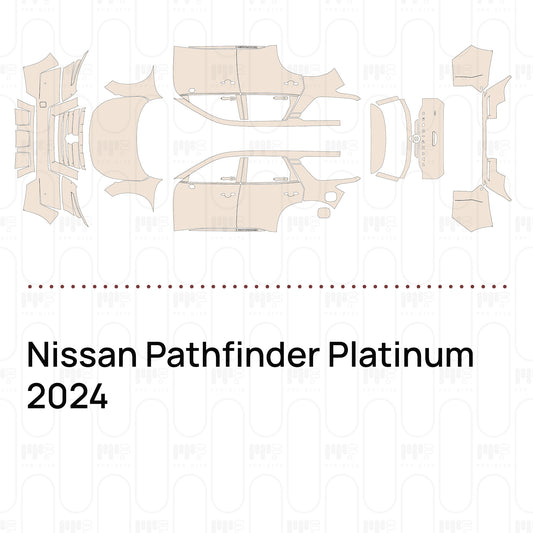 Voorgesneden PPF Nissan Pathfinder Platinum 2024