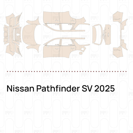 Voorgesneden PPF Nissan Pathfinder SV 2025