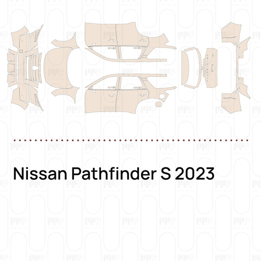 Voorgesneden PPF Nissan Pathfinder S 2023