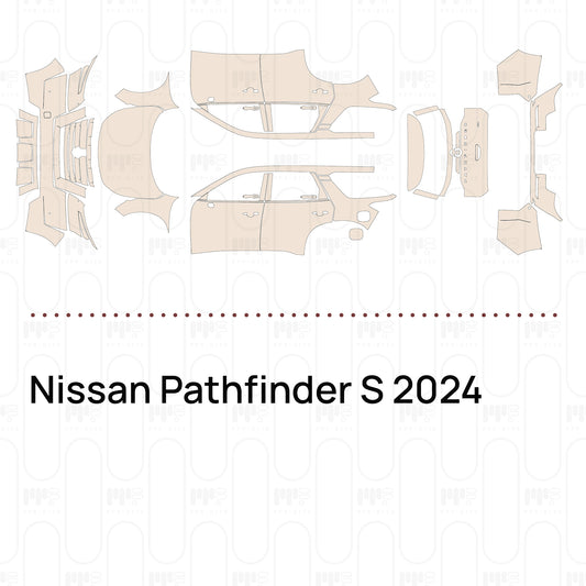 Voorgesneden PPF Nissan Pathfinder S 2024