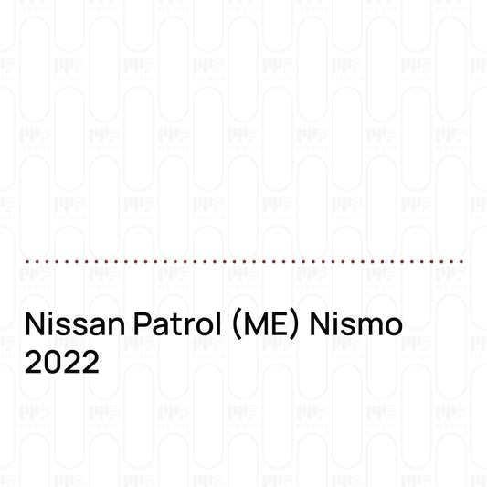 Voorgesneden PPF Nissan Patrol (ME) Nismo 2022
