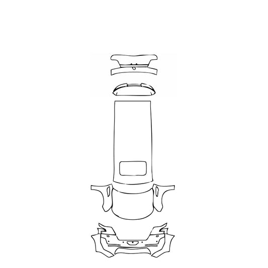 Pre-Cut PPF Nissan Patrol (ME) SE Platinum City 2023 - PPF-Kits