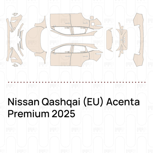 Voorgesneden PPF Nissan Qashqai (EU) Acenta Premium 2025