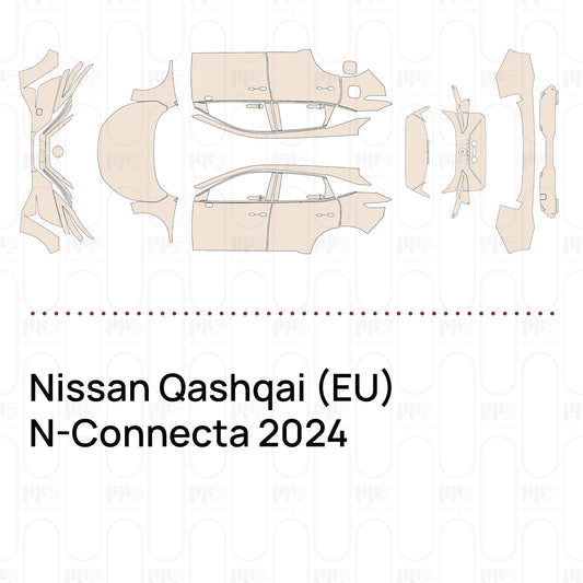 Voorgesneden PPF Nissan Qashqai (EU) N-Connecta 2024