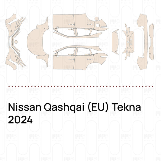 Voorgesneden PPF Nissan Qashqai (EU) Tekna 2024