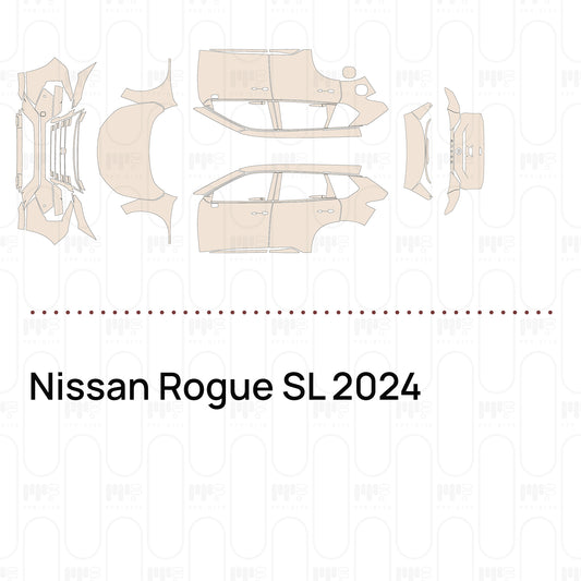 Voorgesneden PPF Nissan Rogue SL 2024