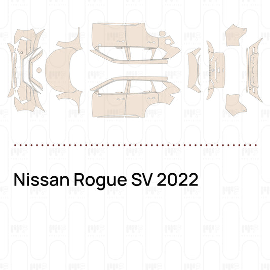 Voorgesneden PPF Nissan Rogue SV 2022