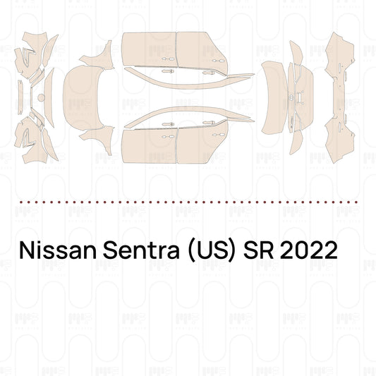 Voorgesneden PPF Nissan Sentra (US) SR 2022