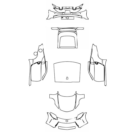 Pre-Cut PPF Nissan Z Performance 2024 - PPF-Kits