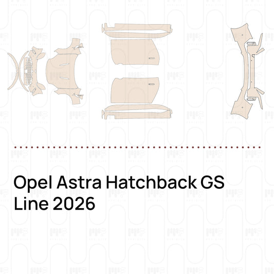 Voorgesneden PPF Opel Astra Hatchback GS Line 2026