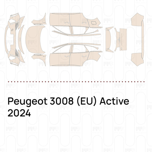 Voorgesneden PPF Peugeot 3008 (EU) Active 2024
