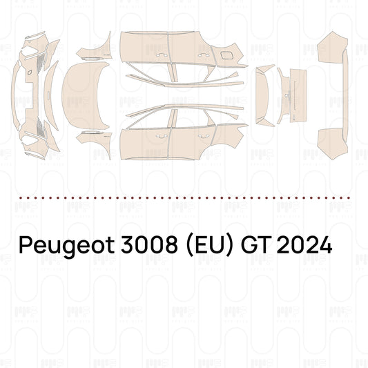 Voorgesneden PPF Peugeot 3008 (EU) GT 2024