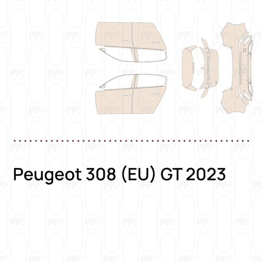 Voorgesneden PPF Peugeot 308 (EU) GT 2023