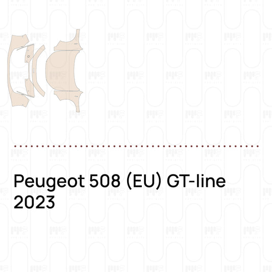 Voorgesneden PPF Peugeot 508 (EU) GT-line 2023