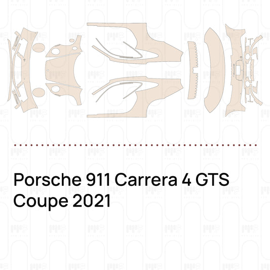 Voorgesneden PPF Porsche 911 Carrera 4 GTS Coupe 2021