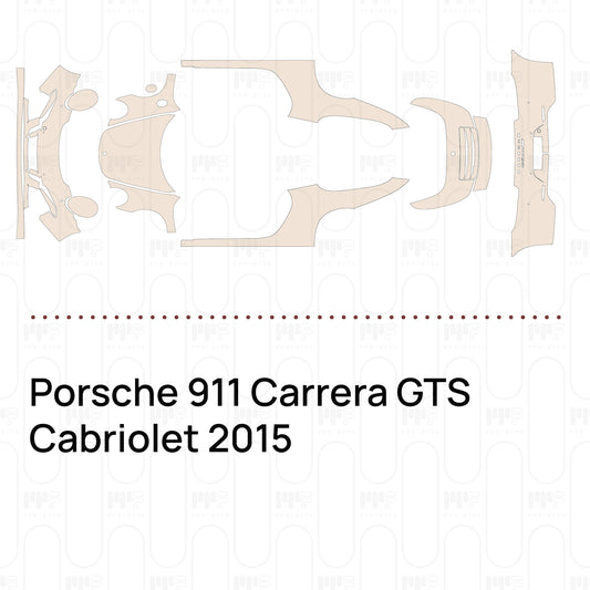 Voorgesneden PPF Porsche 911 Carrera GTS Cabriolet 2015